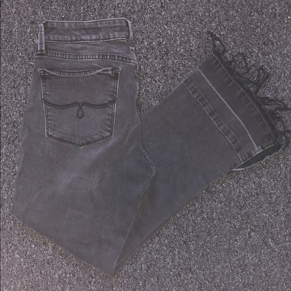 Lucky Brand Flared Black Capris